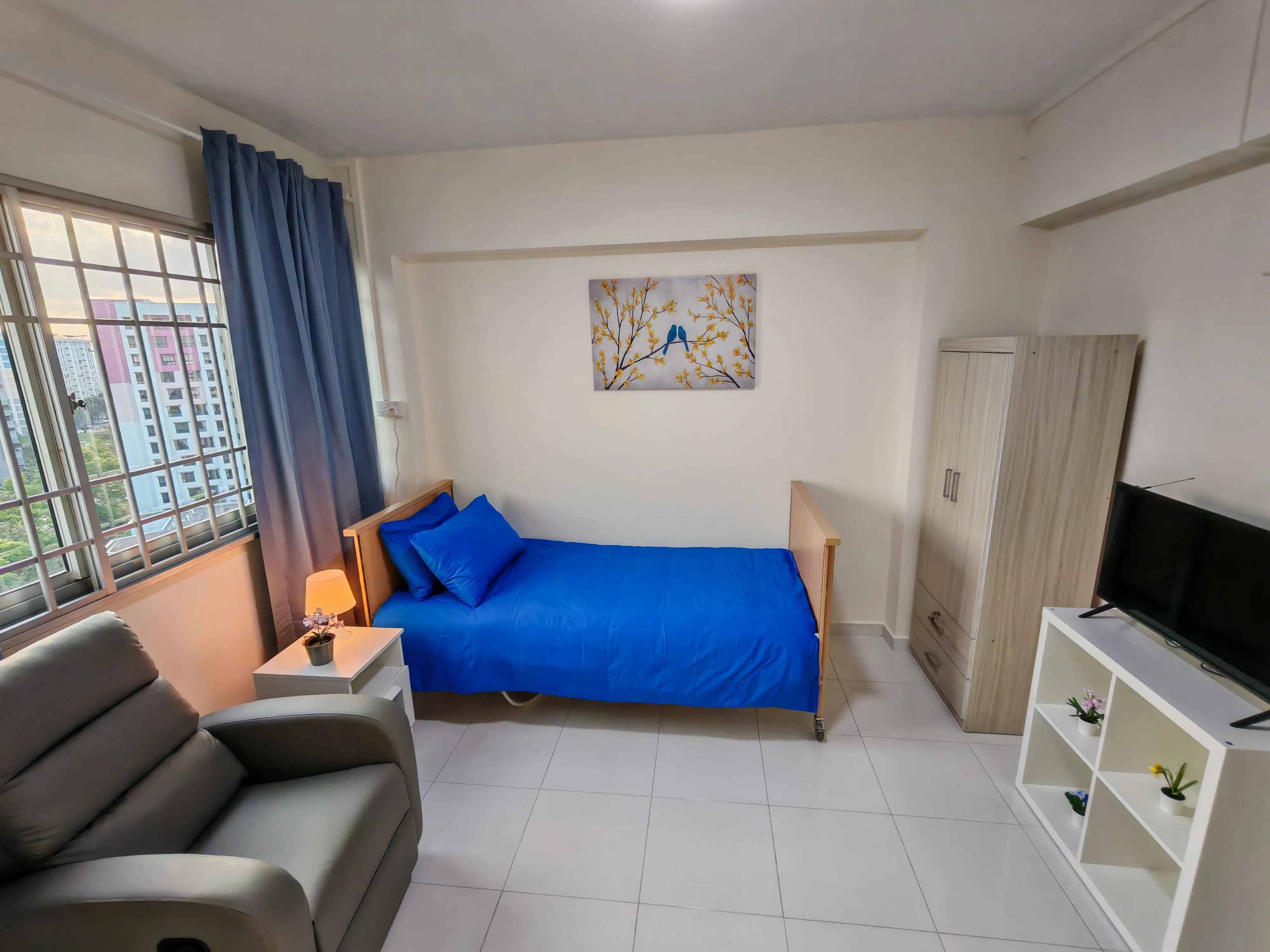 Serangoon North Flat garden