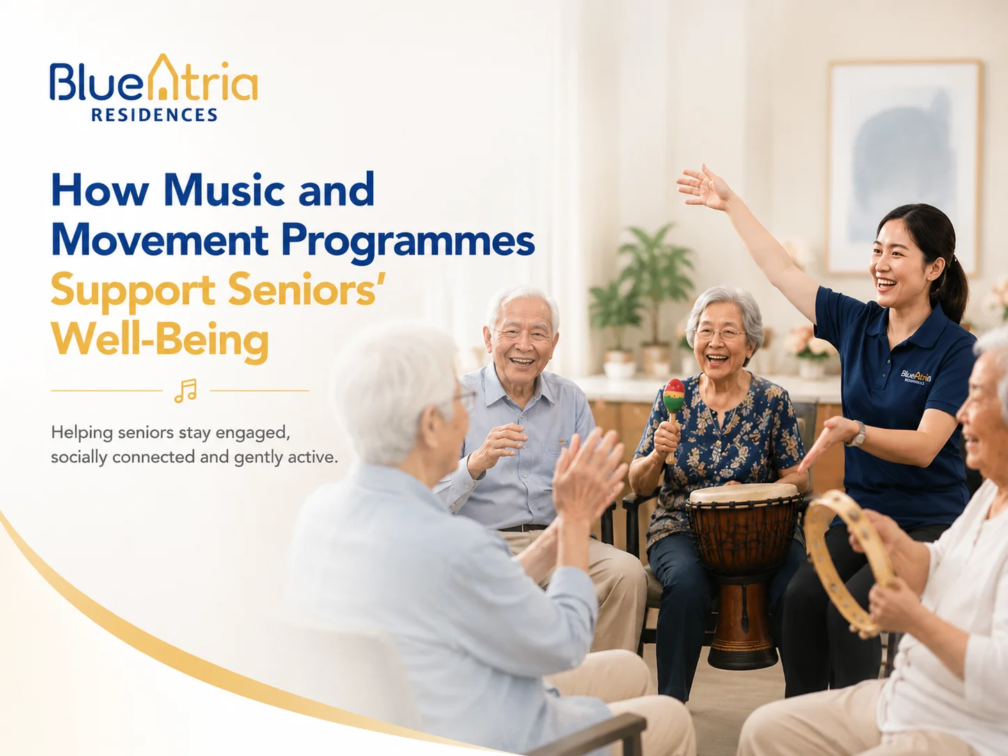 Cover image for blog post: How Music and Movement Programmes Support Seniors' Well-Being